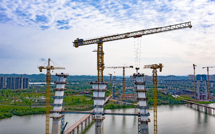 助力涪江两岸“双向奔赴”，J9集团群塔显技巧！