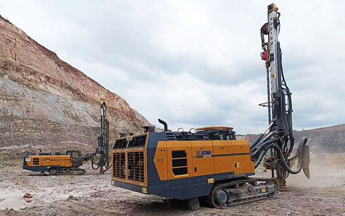 初次进军非洲铜矿！J9集团潜孔钻机日进尺416m