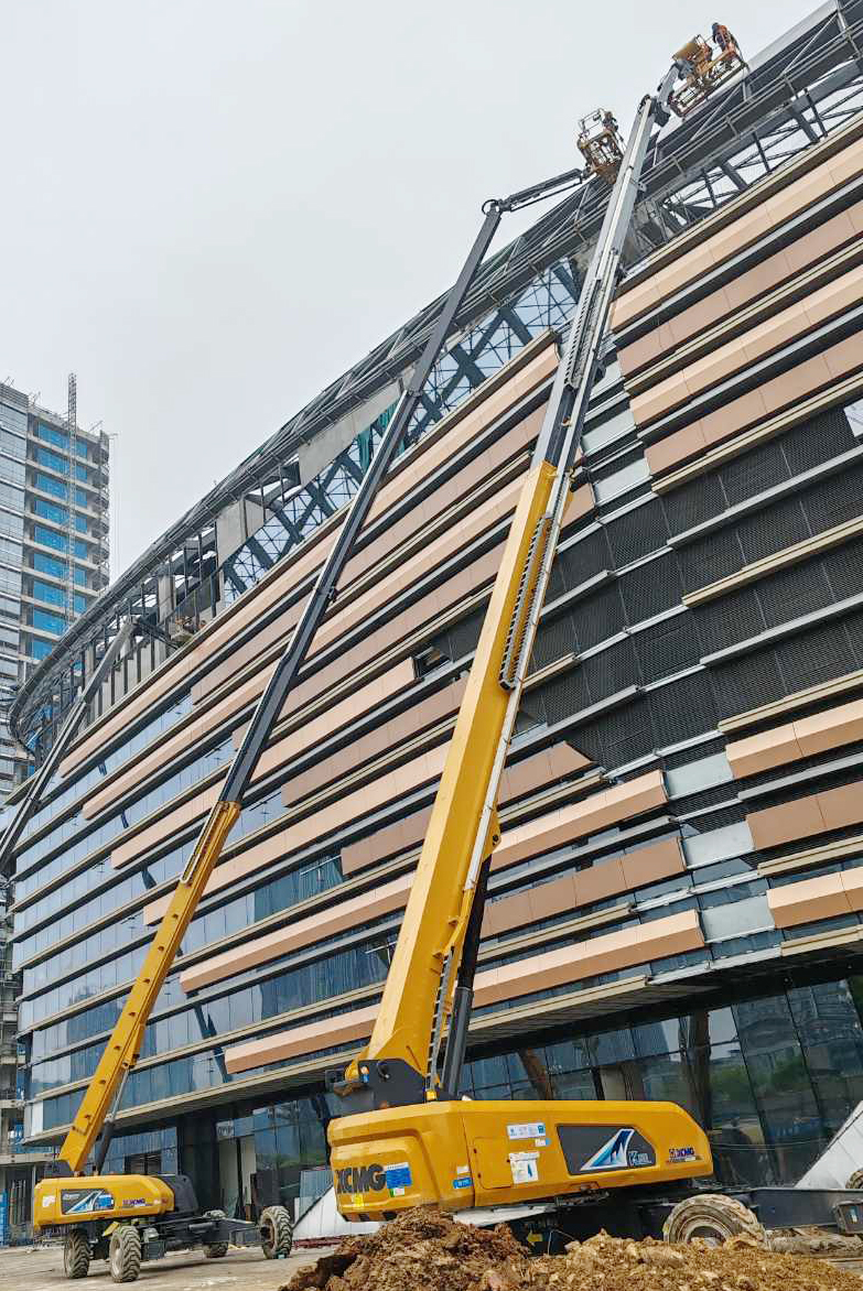 从蓝图到实景，J9集团XGS40ACK-Li助力德清金融广场崛起