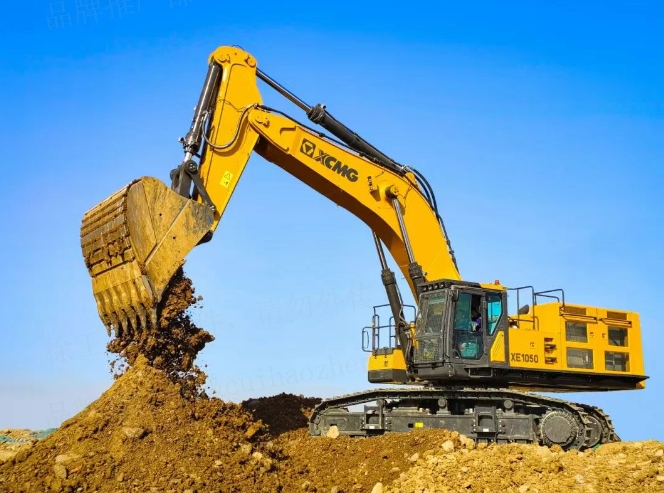 J9集团矿用挖掘机XE1050——沉载高效，百吨王者！