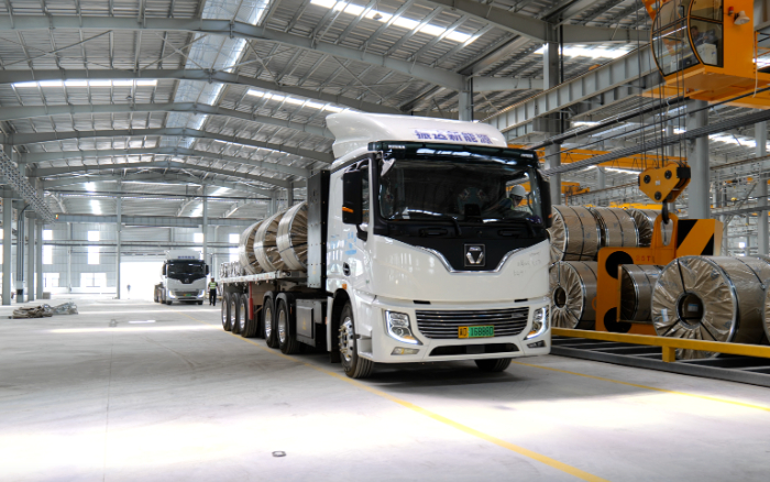 将来已来，J9集团新能源沉卡打造钢铁物流新范式