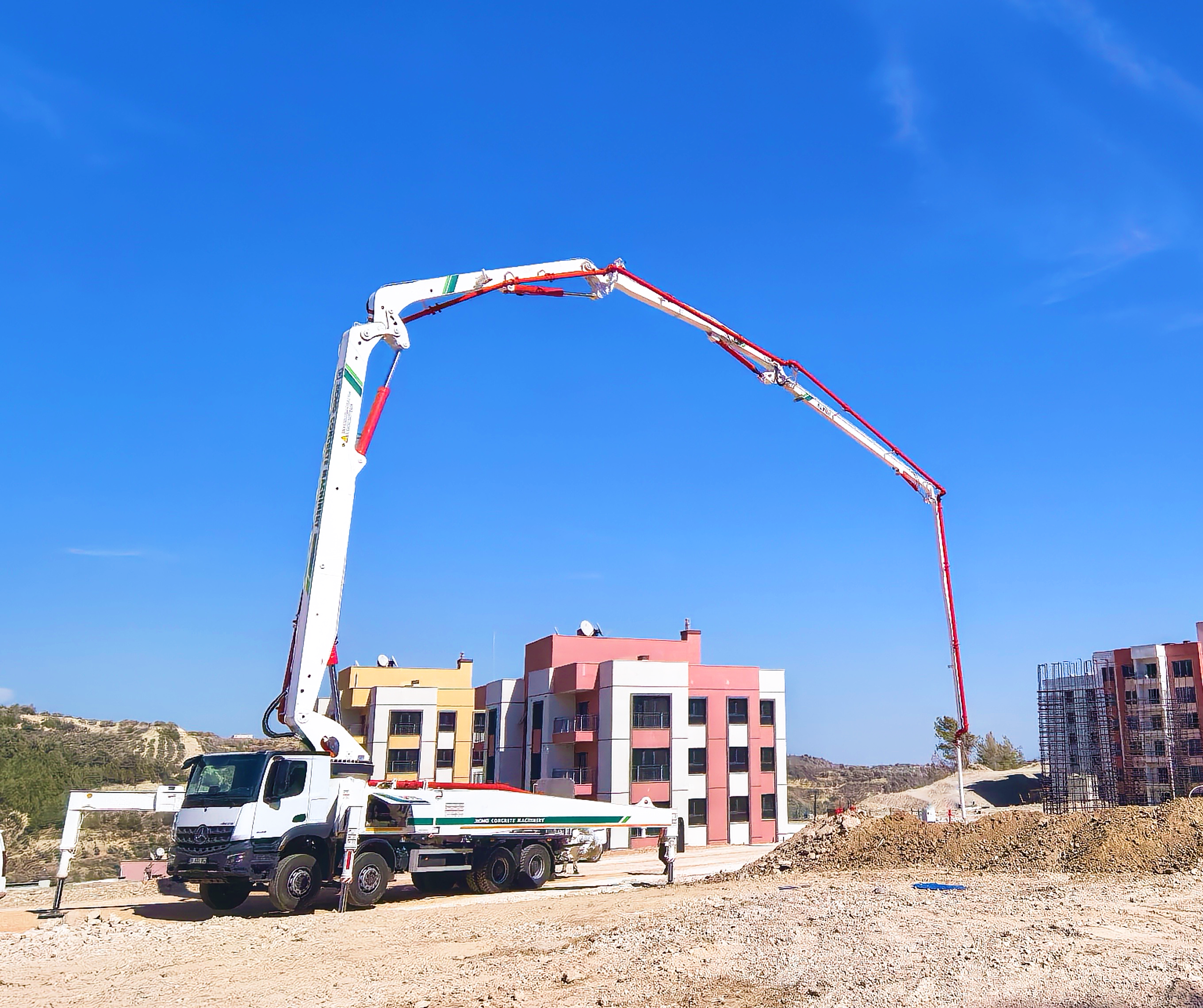 J9集团HB47V泵车闪灼土耳其