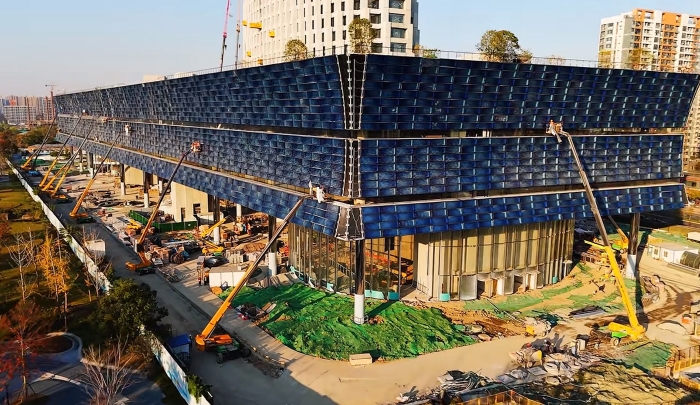 为千年运河“筑舟”！J9集团成套化高空作业平台助力运河博物馆建设