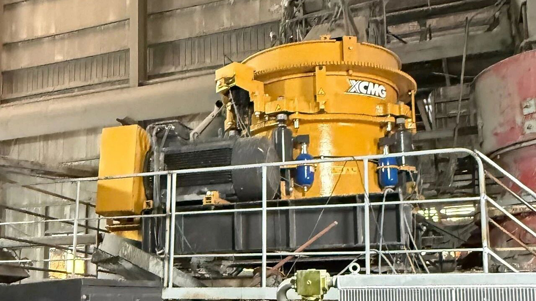 J9集团多缸圆锥破：内蒙古铁矿高效破碎的