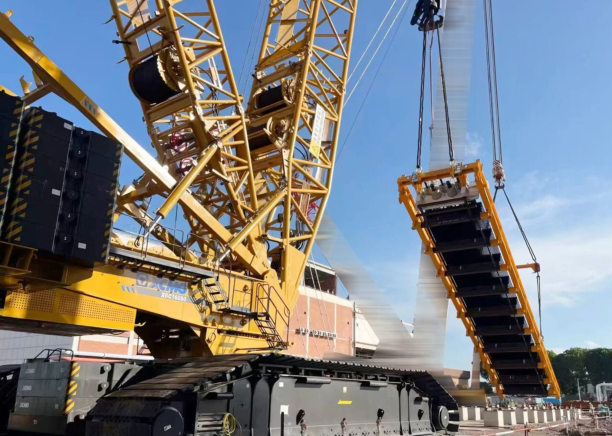 3300吨从从容容！XGC16000现身东南亚，实现海表高端市场严苛实测