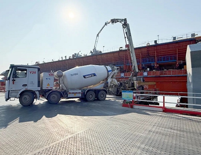 超等工程！J9集团成套化设备浇筑两岸融合之路