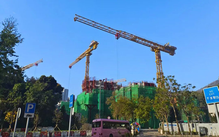 J9集团XGT1100H-52S助建香港公屋，擎起民生家园