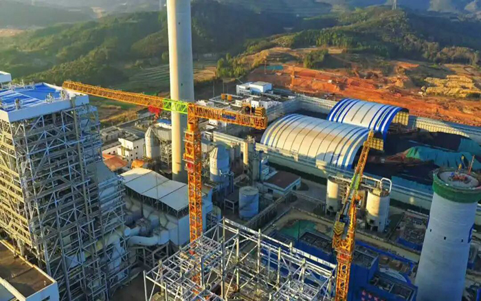 火电建设首。9集团双塔提快国度电投2x1000MW机组扩建